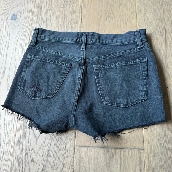 Agolde Parker Denim Shorts - Picture 2 of 5